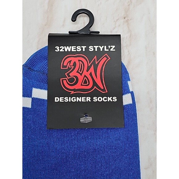 32West Styl'z Designer Socks Lot Of 5 Pairs Men's Ankle Quarter Crew Socks - Picture 3 of 8